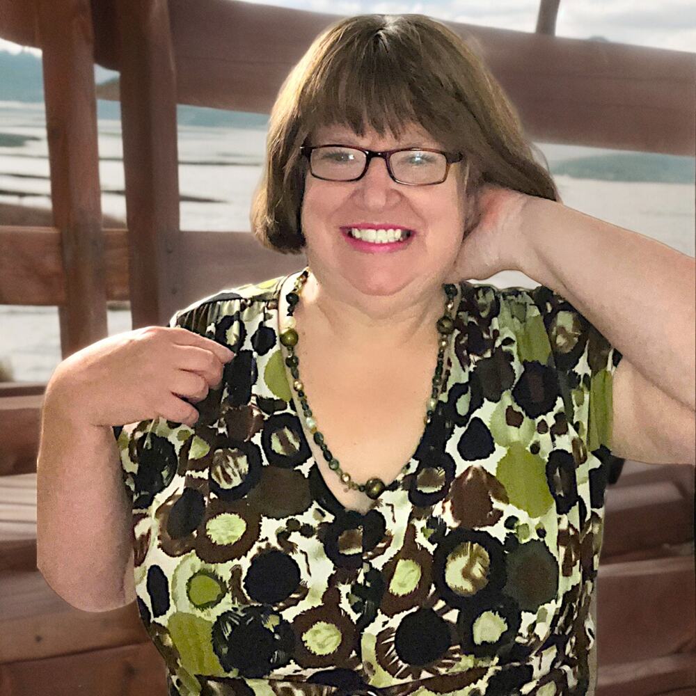 Marbled Multicolored Beaded Necklace! - image 1